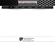 Tablet Screenshot of ftcindustries.com